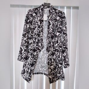 WOMEN'S  GRAFFITI BLAZER JACKET SIZE: 1X